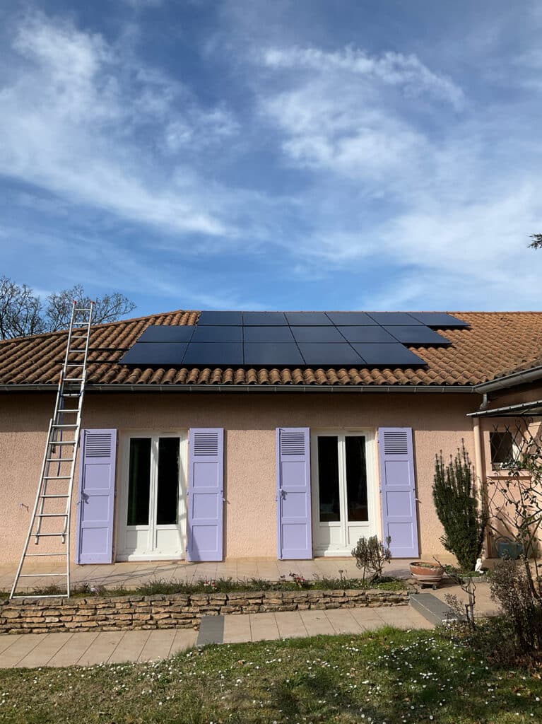 Panneaux photovoltaiques, Montceaux